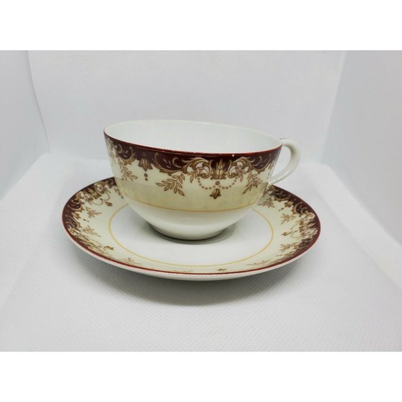 Vintage Toyo Toki Kaisha Rare Design Tea Cup & Saucer - Picture 3 of 9